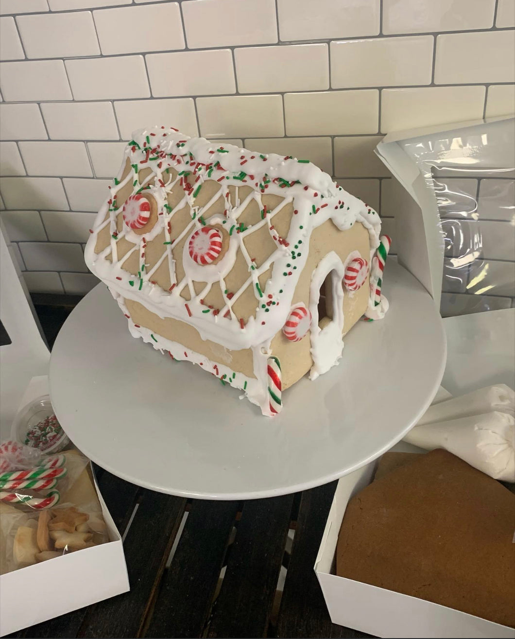 Gingerbread or Sugar Cookie House Kit